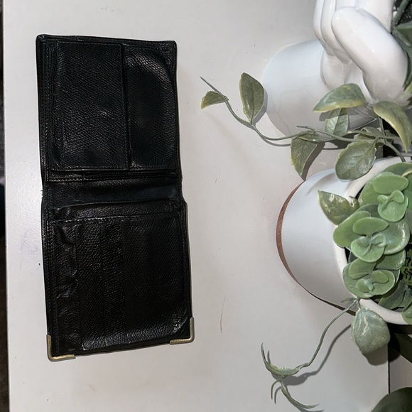 CELINE BLACK & SILVER MENS BIFOLD WALLET - Picture 5 of 7